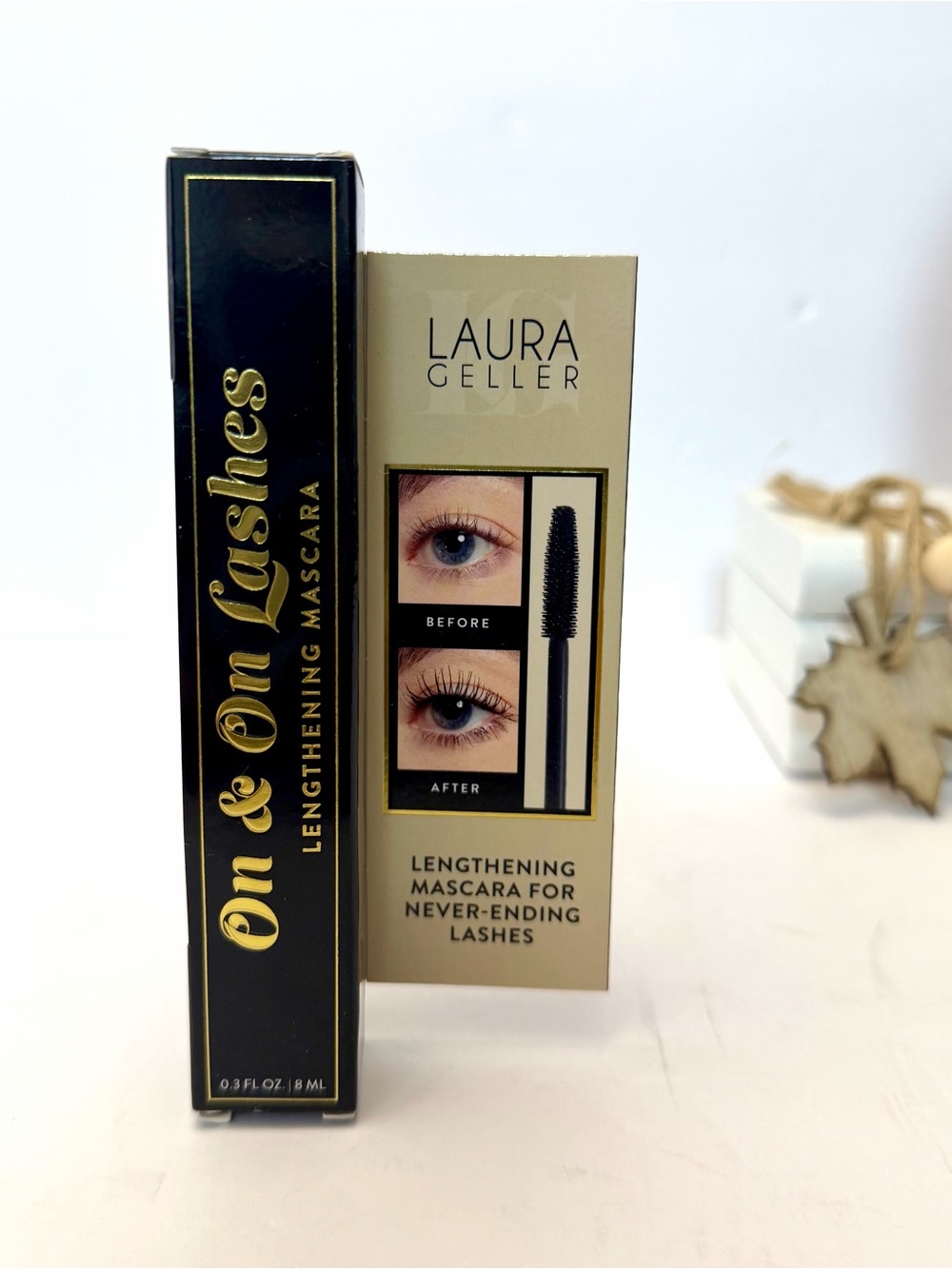 Laura Geller On & On Lashes Lengthening Mascara - Black & Gold Packaging